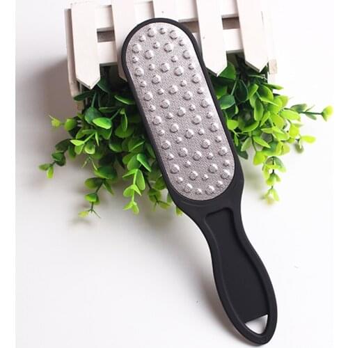 Professional Black Double Side Foot Rasp File Hard Dead Skin Callus Remover Pedicure Feet Files Remover Foot Care Tools
