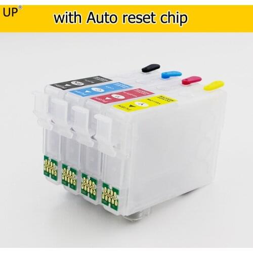 Europe T502 502XL T02W1 Empty Refillable Ink Cartridges For Epson XP-5100 XP-5105 WF-2860 WF-2865 XP5100 5105 2860 2865 Printers