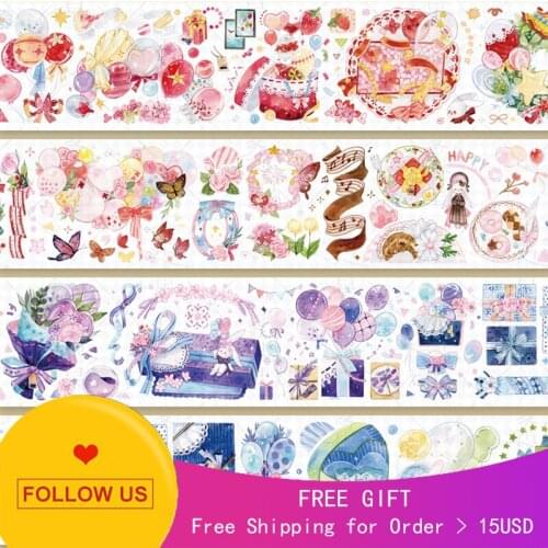 Loop Size Cultural Journal Creative Journal Tape Love Celebration Balloon Decoration Pet