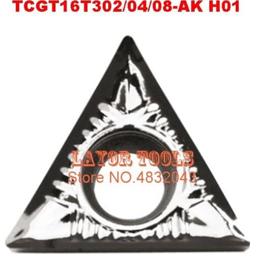 TCGT16T302-AK H01/TCGT16T304-AK H01/TCGT16T308-AK H01,carbide Turning Inserts For Aluminum And Copper ,special Purpose Lathe