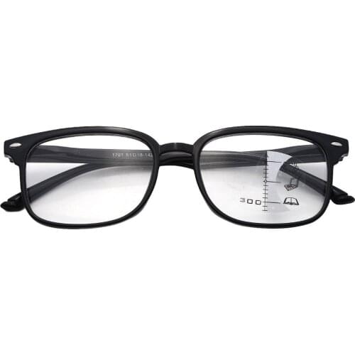 Party Photography Prop Progressive Multifocus Blue Light Blocking Reading Glasses Eyewear for Women Men Hyperopia Presbyopia