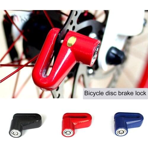 Sport Bike Lock Security Anti Theft Bicycle Motorbike Disc Brake Lock Theft Protection Scooter Safety Bike Parts