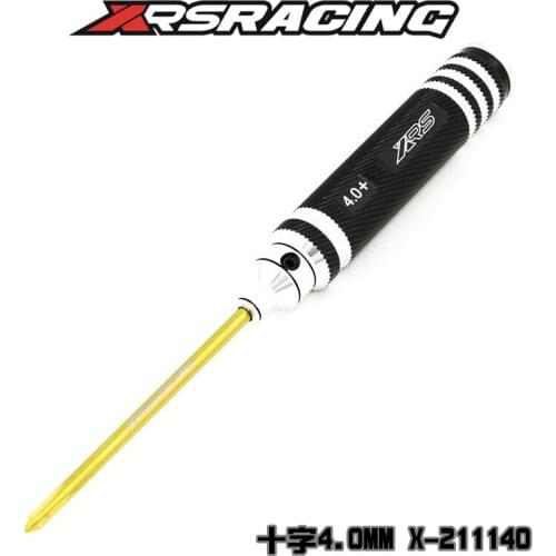 XRS racing 1/10 1/8 rc car accessories flat mouth 4.0 Phillips screwdriver wrench tool 4.0MM X-211140 screw driver