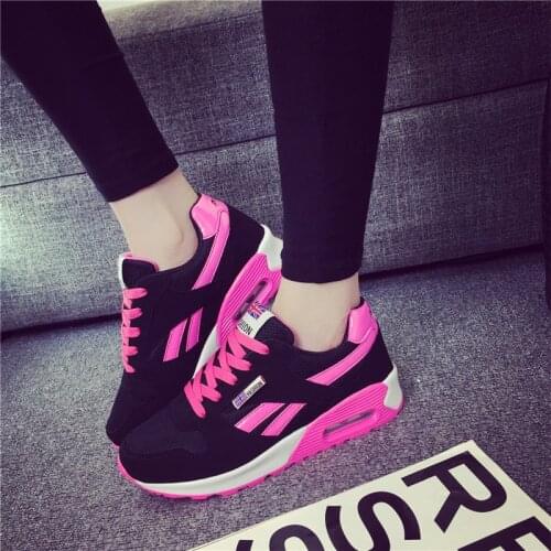 2019 Hot Sale Casual Shoes Women Air Cushion Vulcanized Shoes Breathable Fashion Female Sneakers Basket Chaussure Sport Femme