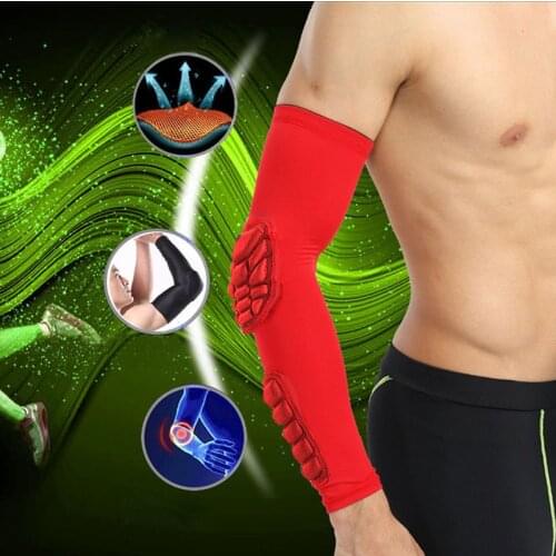 1 Piece Arm Sleeves Bicycle Sleeves Sport Protective Gear Arm Guard MTB Bike Safety Crash Proof Basketball Elbow Warmer