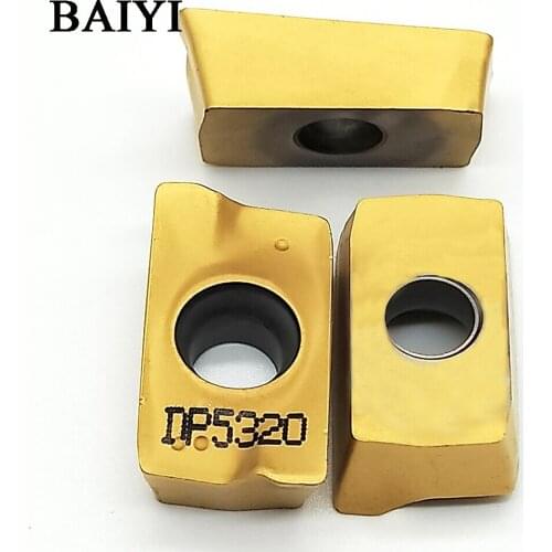 10pcs APMT1604PDER DP5320 CNC carbide insert turning tool Lathe milling cutter for steel blade