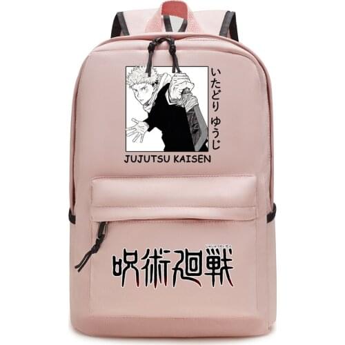 Anime Jujutsu Kaisen Backpack Children Galaxy Backpack Kids Boy Girl School Bag