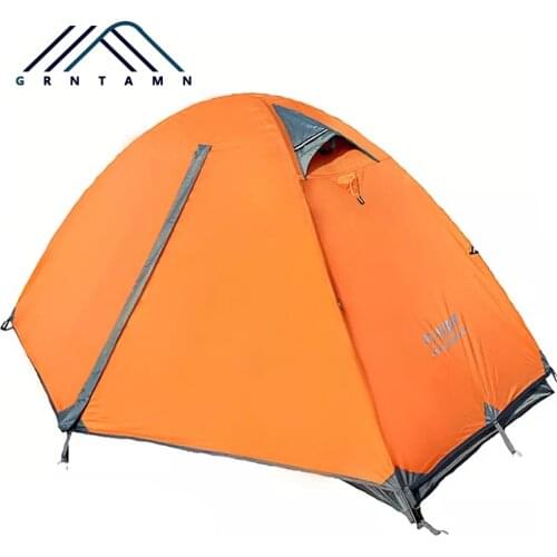 GRNTAMN Outdoor Camping Double Tent Oxford Cloth Material Camping Sunscreen Multiplayer Tent