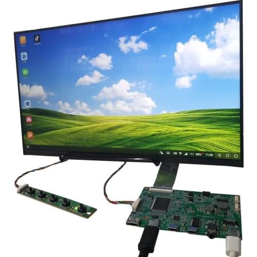13.3 inch capacitive touch display module TYPE-C cable projection function HDMI + TYPE-C + EARPHONE + 2USB 1920X1080 module