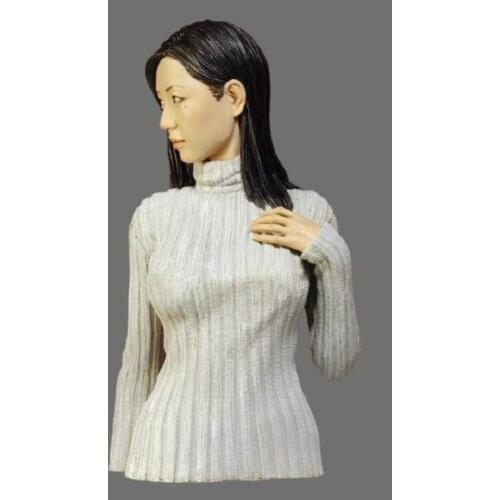 Resin Figure Kit 1/20 Ma.K Sweater Girl Bust Resin Figure Model Kit