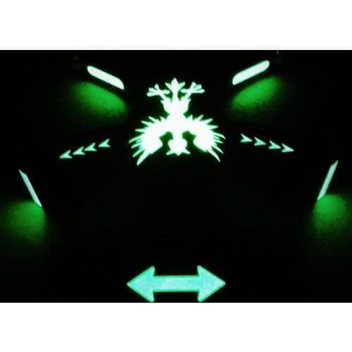 Night Lights Noctilucent Luminous Sticker for DJI Mavic Mini /Mini 2 Noctilucence Decals Skin Stickers