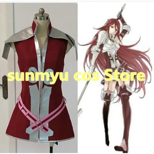 Customize,Free Shipping! FIRE EMBLEM Awakening Tiamo Uniform Clothes Cosplay Costume,Custom Size Halloween