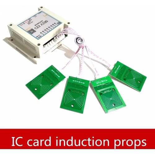 Real life games escape room props RFID IC card induction lock combination Intelligent jigsaw puzzle game escape room