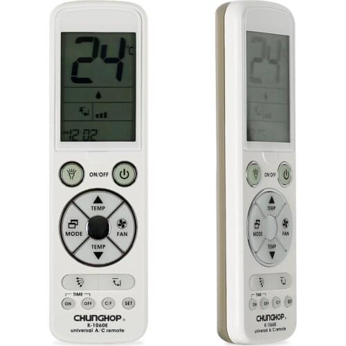 With Back Light Big Monitor Universal Controller Air Conditioner Air Conditioning Remote Control CHUNGHOP k-1060e