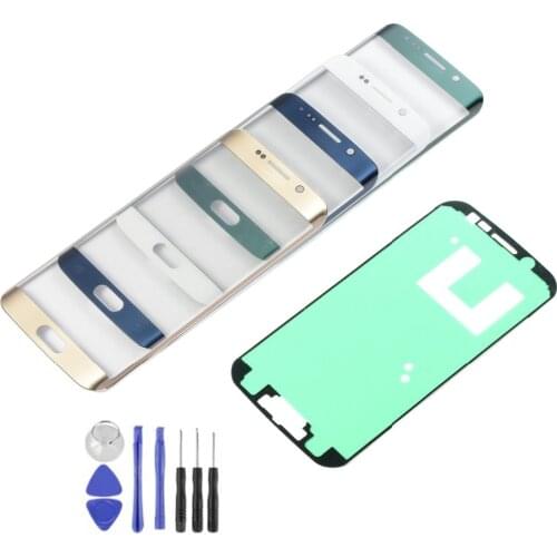 Touch Screen For Samsung Galaxy S6 Edge G925 G925F LCD Display Touch Screen Panel Sensor Digitizer Glass with Adhesive+Tools