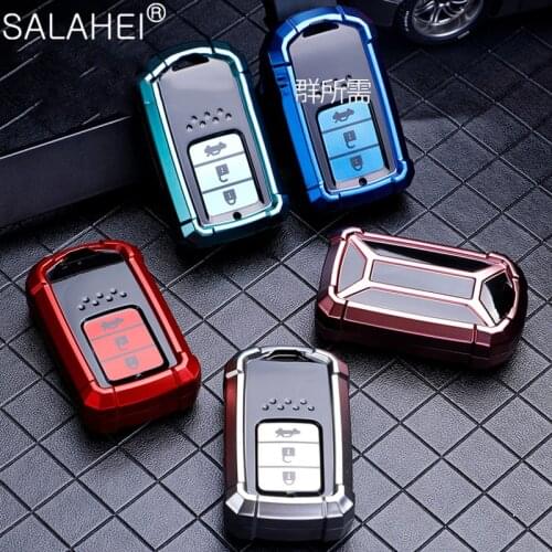 TPU Car Key Case Cover For Honda Civic 2019 HRV CRV Accord Car Styling Protection Keychain Key Shell Accessories