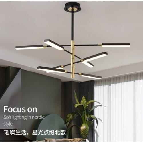 Nordic освещение в помещении lustres para quarto потолочный светильник living room decoration ventilador de techo