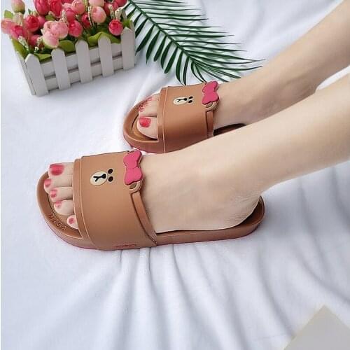 Melissa cartoon Flip Flops Slippers Women Jelly Shoes Fashion Adulto Sandals 2020 New Women Jelly Melissa Female Shoes Slippe