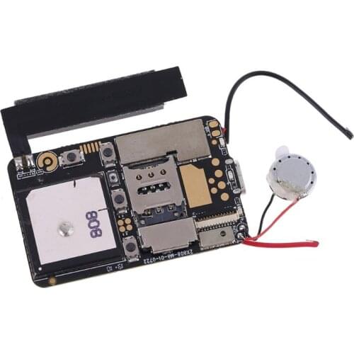 ZX808 PCBA GPS Tracker GSM GPS Wifi LBS Locator SOS Alarm Web APP Tracking TF Card Dual System E7CA