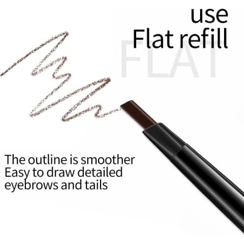 5 PCS/SET Eyebrow Pencil Precise Brow Definer Long Lasting Waterproof Double-headed Eye Brow Professional Beauty Makeup TSLM1