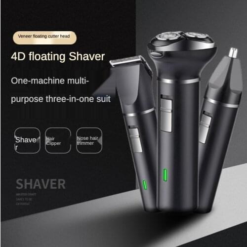 Shaver razor electric three-in-one washing household electric shaver razor