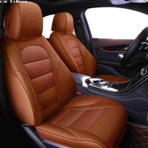 Car Believe car seat covers For Land Rover Range Rover freelander 2 discovery 3 evoque Velar covers for vehicle seat