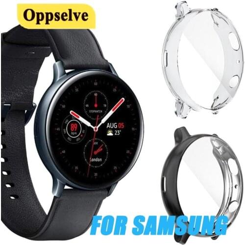 Watch Case Rubber Edges Around Protection Cover for Samsung Galaxy Watch 2 40MM 44MM Soft TPU Screen Protector Watch Accessories