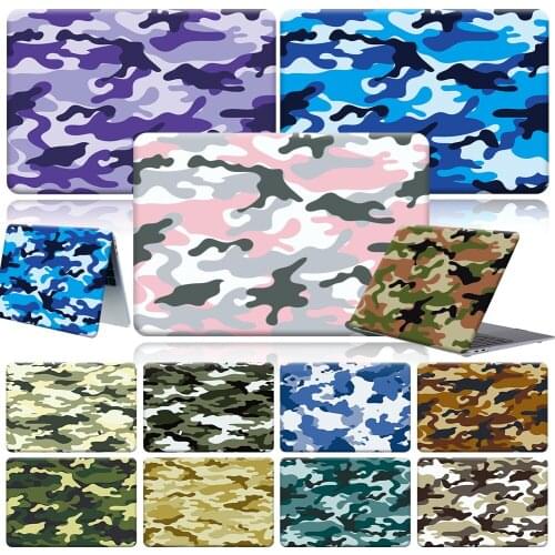 Laptop Case for Apple MacBook Air 11/13 Inch/MacBook Pro 13/15/16 Inch Military Camouflage Pattern Series Protective Shell