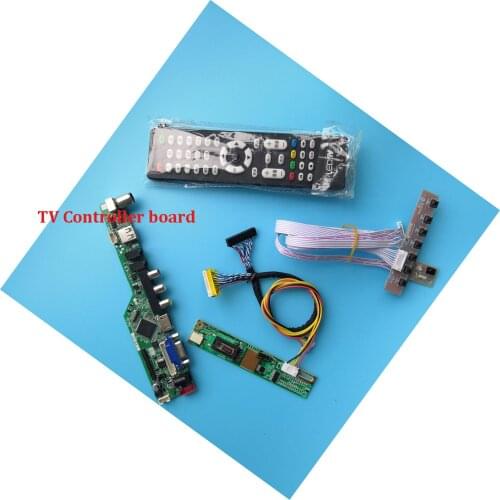 For N154I2-L01/N154I2-L02/L04/L05/L03 1280X800 panel screen TV HDMI VGA USB RF Controller Board Signal 1 lamps driver kit