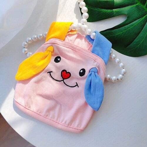 Cute Bunny Dog Sling Summer Thin Dog Clothes Teddy Breathable Pullover Puppy Soft Home Wear Pet Supplies XS-XL