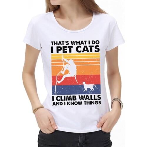 Fashion Summer Women Thats What I Do, Dog Lover and Weightlifter Gift Classic T-Shirt print Retro Style casual exercise tops