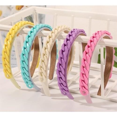 Korean Hair Band Woman Headbands Colorful Solid Color Twist Shape Hair Hoop Bezel for Hair Girls Hairband Hair Accessories New