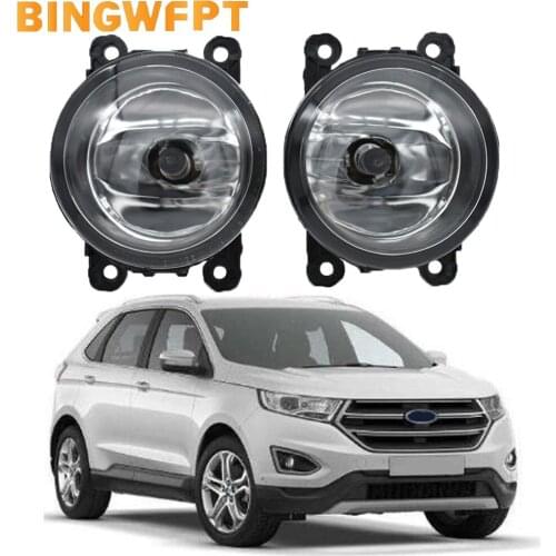 Front bumper fog lights for ford edge 2015-2018 fog light headlight