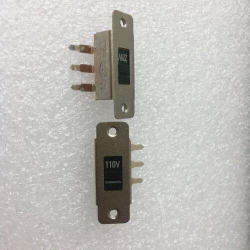 SK22F02G9 Toggle switch side slide switch 2 rows 2 files 6 feet transfer switchhandle 9MM