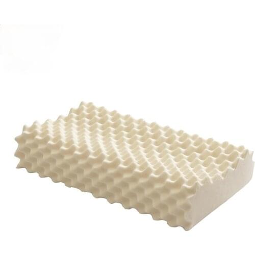 Latex 60x40 Thailand Pure Natural Latex Pillow Remedial Neck Protect Vertebrae Health Care Orthopedic Pillow Slow Rebound