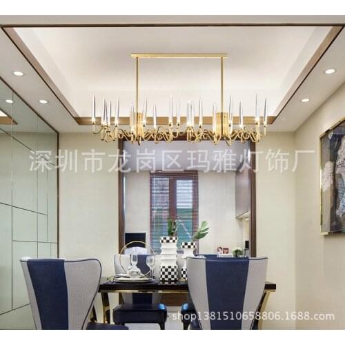 Post-modern Nordic Herringbone Contemporary Pendant Light Living Room Dining Room Dimmable G9 Bulb Hanging Lamps Led luminaria