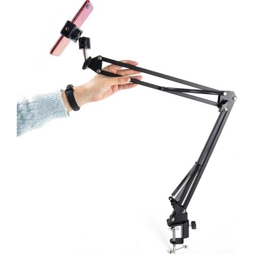 Camera Tripod Table Stand Set Photography Adjustable With Phone Holder for Nikon for LED Ring Light
