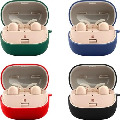 For Sony WF-SP900 Headset Silicone Case Solid Color Sleeve Shockproof Washable Protective Skin