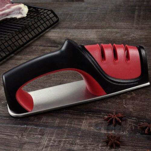 Professional Kitchen Knife Sharpener Diamond Quick Professional 3 Stages Sharpener Knife Sharpening Tools Sharpening Stone Tool