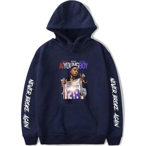 YoungBoy Hoodies Youngboy Never Broke Again Mens Hoodies Youngboy Fashion Harajuku High Quality Cotton Casual Hooded