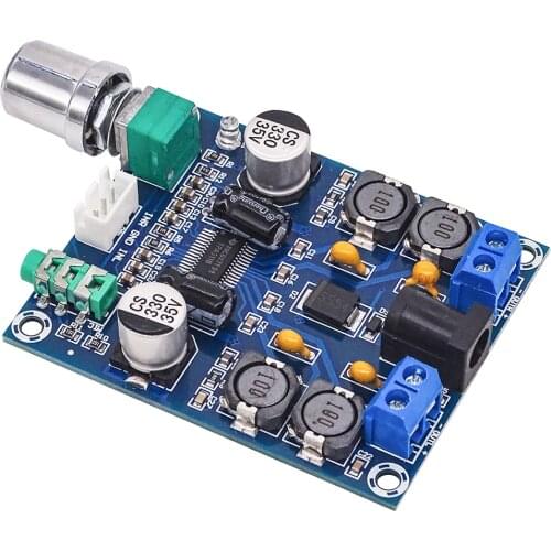 TPA3118D2 Stereo Power Amplifier Module DC 12V 24V 28V Dual Channel 45W*2 Digital HD Edition Audio Power Amplifier Board