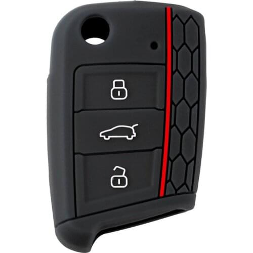 Universal Durable Silicone Car Key Cover Case Flip Key Cap Remote Control For Volkswagen Golf 7 Nissan Xterra Dropshipping