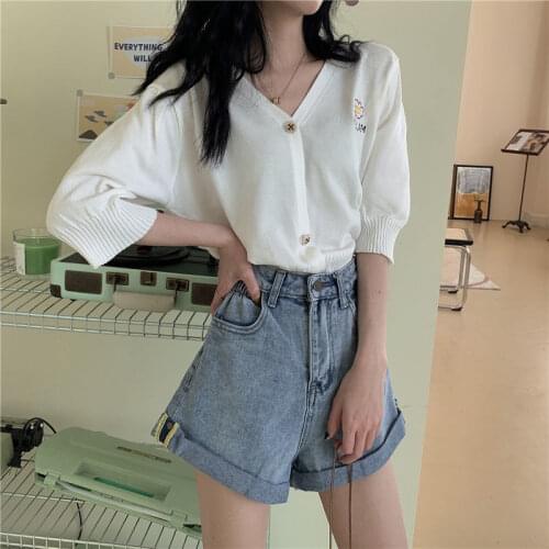 Woman Tshirts 2021 Summer Top Short Sleeve Womens Knitted High Waist Short Crop Top Mujer Camisetas