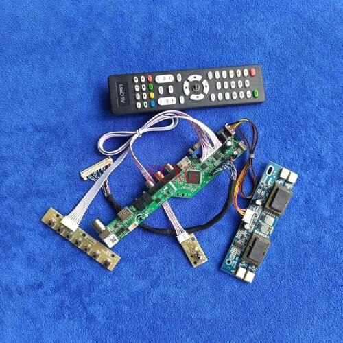 LCD drive controller card Fit LM220WE1/LM220WE3/HT220WP1 Kit 1680*1050 USB VGA AV HDMI-compatible Signal Analog LVDS-30Pin 4CCFL