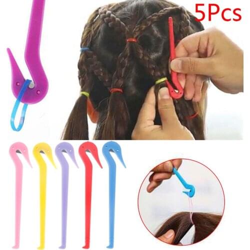 5PCS Hair Bands Rubber Cutter Not Hurt Hair Disposable Rubber Band Remover Tool Durable Salon Headwear Cut Knife Accessories