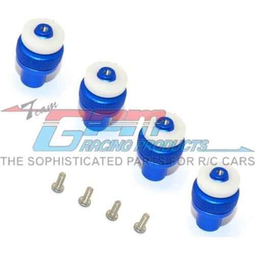 GPM ALUMINIUM FRONT+REAR MAGNET BODY MOUNT (OD15MM MAGNET) For TRAXXAS SLASH 4X4 LOW-CG 68086-21 RC Upgrade