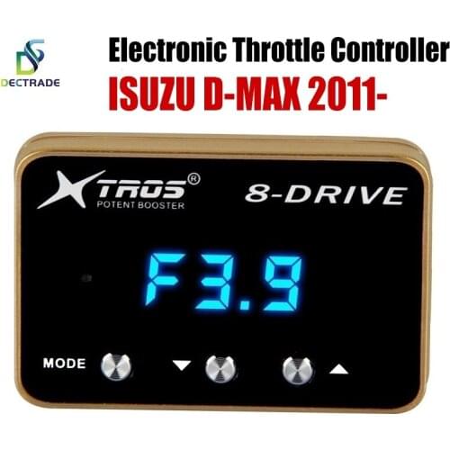 DECTRADE Car Electronic Throttle Controller Racing Accelerator Potent Booster For Isuzu D-Max 2011- Tuning Parts 8 Drive