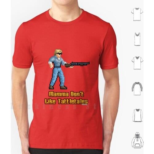 Mamma Don't Like Tattletales T Shirt DIY Cotton Big Size 6xl Shotgun Bubblegum Chew Bubblegum Chew Bubblegum And Kick Ass Kick