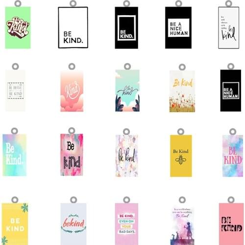 TAFREE Color Small Label Acrylic Pendant Epoxy Jewelry Making Pendant Earring Necklace Bracelet Animation DIY Making Accessories