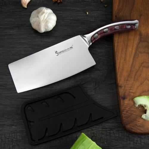 Zemen Cooking Kitchen Knife Set Japanese Chef Knife Meat Cleaver Japanese Cooks Tool Stainless Steel Kitchen Accessories Tools